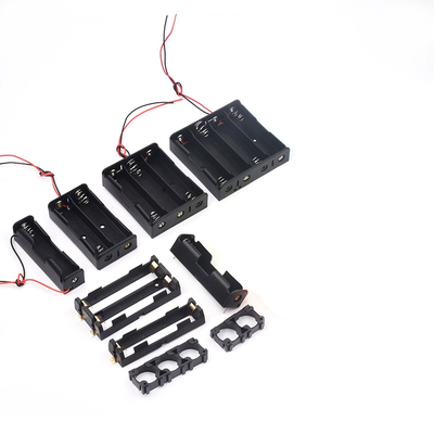 并联带线四节18650电池盒