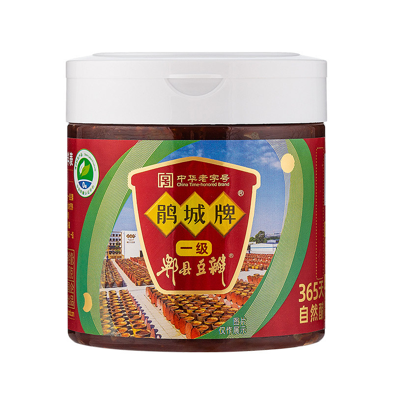 鹃城牌 零添加一级郫县豆瓣酱正宗易拉罐装方便家用菜川菜调味料
