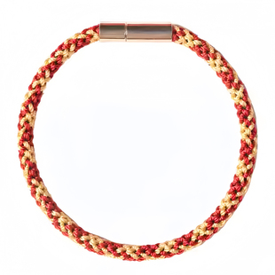 2026马年本命年红手绳可穿黄金饰品款上岸编织手链男女同款