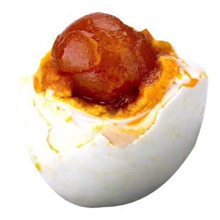 55gx10枚红荷花咸鸭蛋绿色食品 湖区散养 红泥腌制 蟹黄流油 包邮