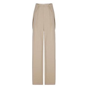 HPLY荷比俪季新款女折角腰头宽松休闲通勤长裤HDD12410083