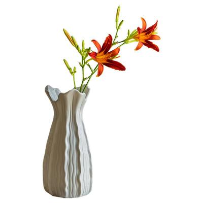 现代简约陶瓷花瓶奶油风高级感