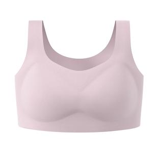 初遇少女内衣文胸发育期初高中学生青春儿童运动背心无痕隐形防震