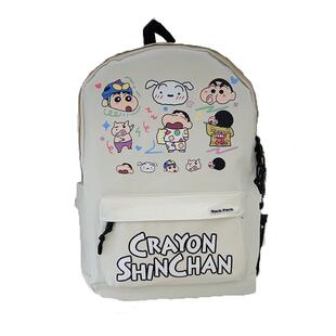 蜡笔小新书包男女百搭高颜值初高中大学生大容量简约日系双肩背包