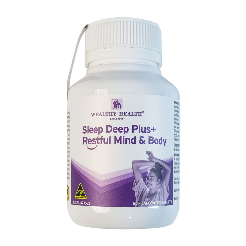 澳洲WealthyHealth睡眠60片缬草