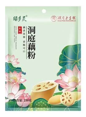 绿乡灵藕粉正品官方旗舰店