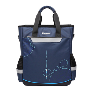 巴布豆中小学生补习袋男童补课包女孩手拎包斜挎美术袋可背可斜跨