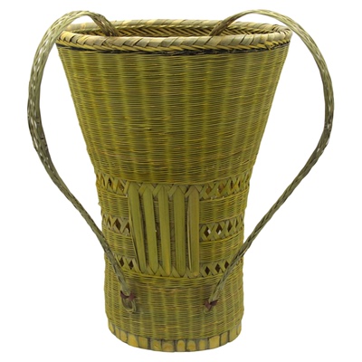 竹编大背篓手工儿童背篼舞蹈道具