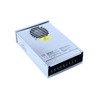 mwel明伟ERP-400W-12V33A户外防雨开关电源广告牌发光字变压器24V