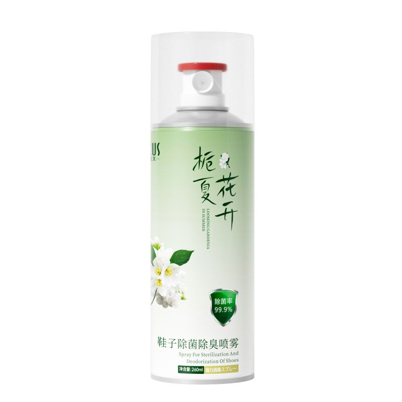 鞋子除菌除臭喷雾剂鞋袜持久留香鞋柜正品杀菌防臭异味栀子除脚气