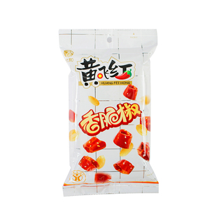 黄飞红香脆椒55g黄飞鸿花生辣椒呼辣圈干吃下酒菜香脆小零食