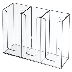 亚克力咖啡店透明打包杯架奶茶杯放置架吧台杯盖一次性纸杯收纳架