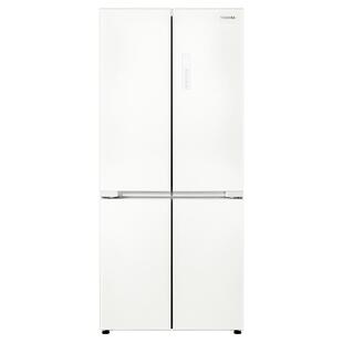 东芝白珍珠541零嵌入十字门双系统一级能效变频家用冰箱以旧换新