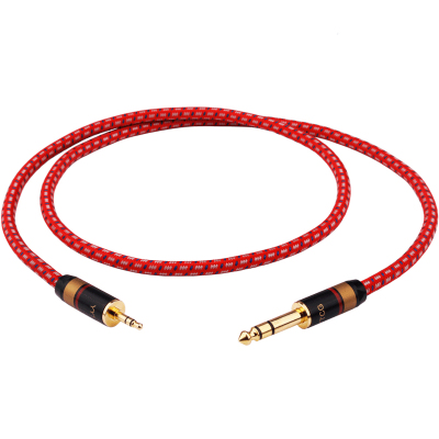 发烧3.56.5音频线电脑音响线功放