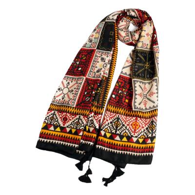 披肩女外搭西北青海湖新疆西藏旅游穿搭防晒大披风民族风围巾