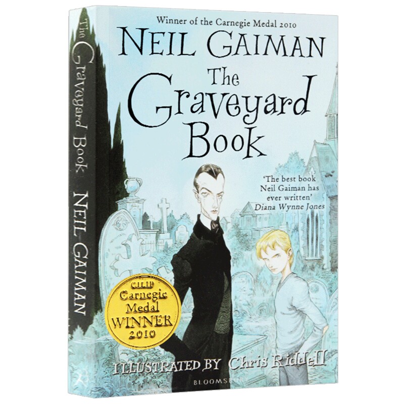 华研原版 坟场之书 英文原版 The Graveyard Book 英版 雨果奖得奖长篇小说奖 纽伯瑞金奖 幻想文学 尼尔盖曼 英文版进口英语书籍