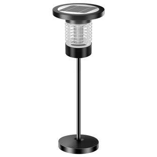 太阳能灭蚊灯户外庭院花园防水高效驱蚊灯室外充电灭蚊神器灭虫灯