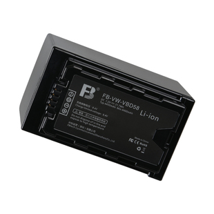 沣标VW-VBD58电池VBD78/98松下UX90 PX270 MDH3 170MC PX298 EVA1摄像机DVX200 PV100 UX180 FC100充电器285