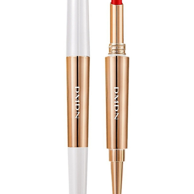 打造立体唇形双头裸色唇线笔口红