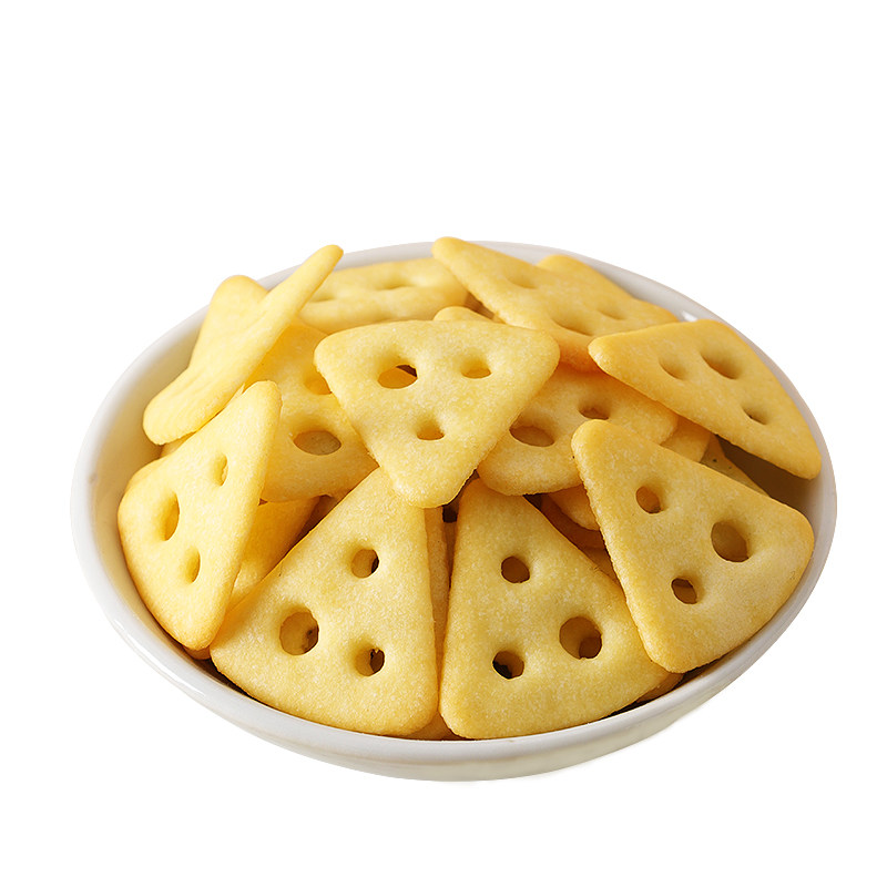 正鸿富三角脆饼芝士味装整箱批发日式小零食糕点办公室休闲小包