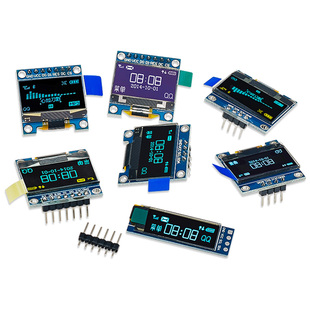 0.91/0.96/1.3寸OLED显示屏模块 12864液晶屏IIC/SPI 兼容Arduino