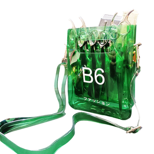 透明剪刀包腰包斜挎网红日本发型师剪发包宠物师美容师美发工具包