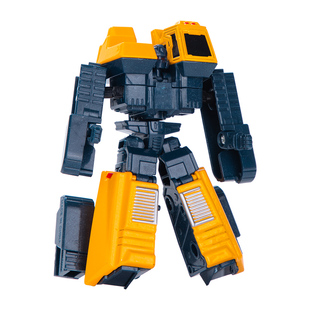 挖掘机合金钢甲兽儿童工程车变形玩具超人机甲汽车男孩合体机器人