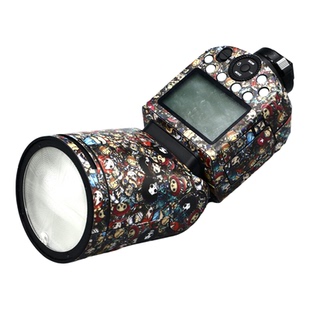 背包客适用于神牛闪光灯贴纸V1 V860II TT350卡通贴皮保护膜装饰