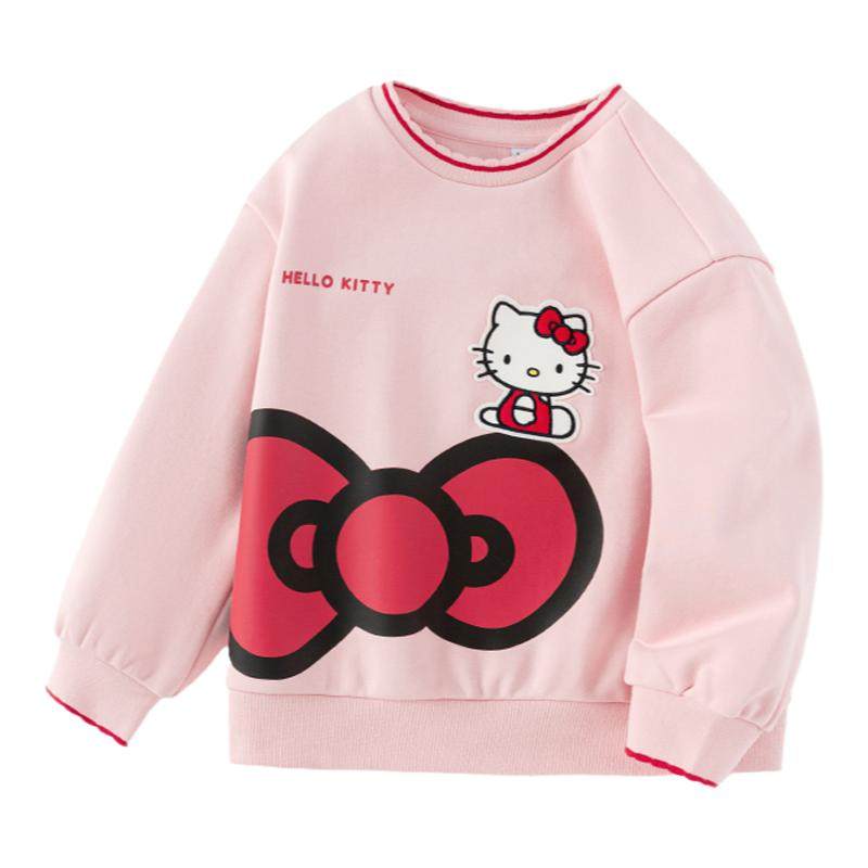HelloKittyIP巴拉巴拉女童卫衣宝宝打底衫儿童可爱上衣春秋款童装