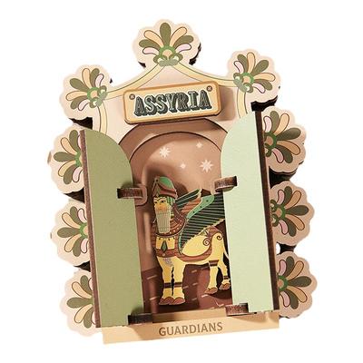 大英博物馆亚述系列木制冰箱贴