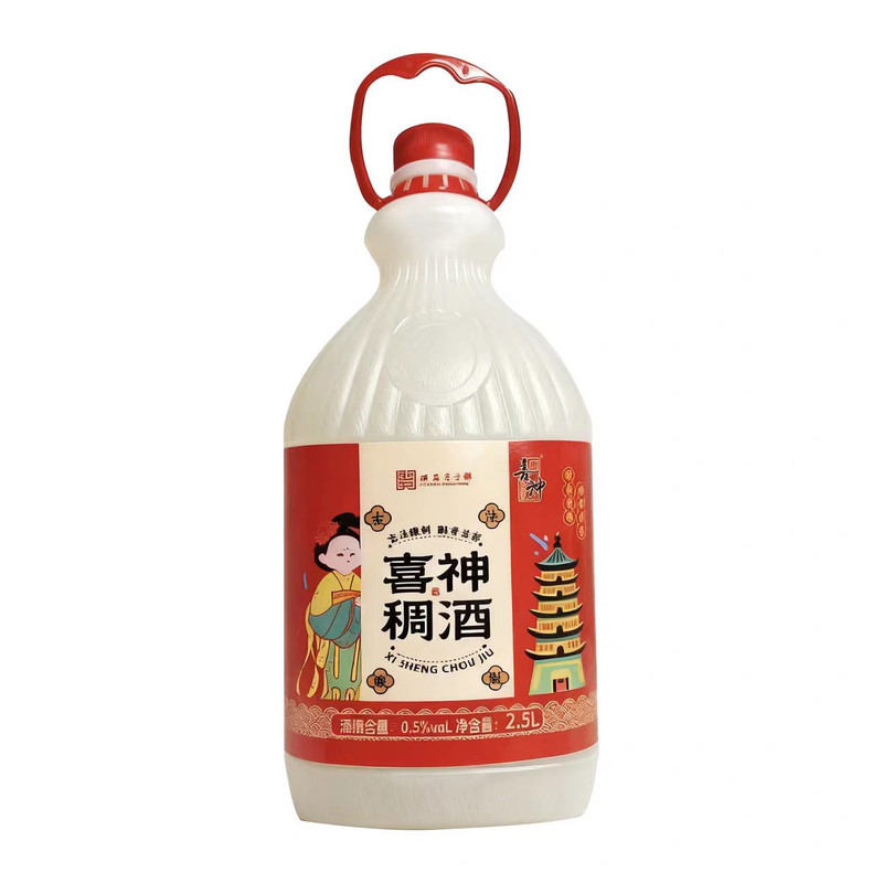 西安喜神黄桂稠酒2.5L