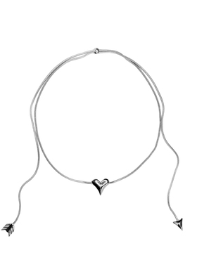 MARLANDBACKUS银色爱神箭头项链