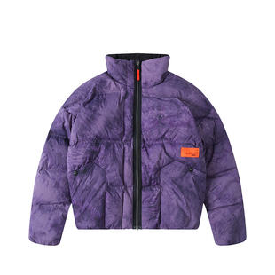 SCALER+思凯乐户外鹅绒羽绒服男女扎染机能风防寒保暖滑雪登山服