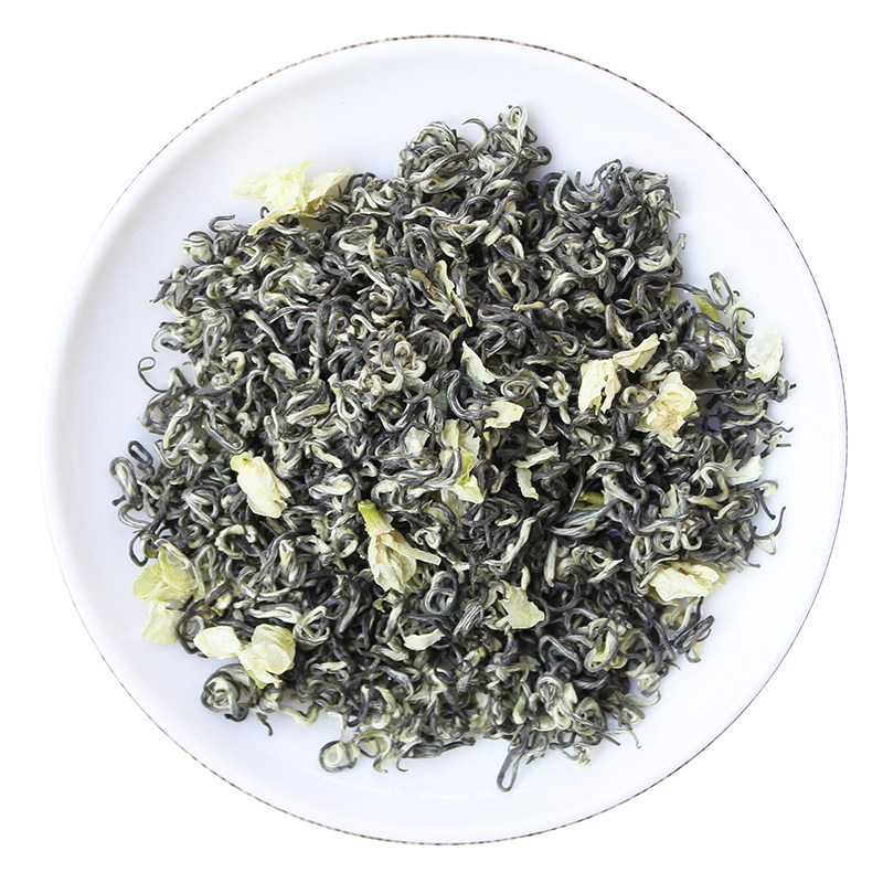 四川茉莉花茶新茶蒙顶山飘雪花茶