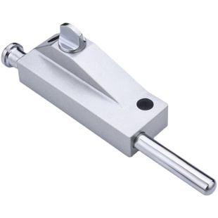 自动旋转门锁地插销锁有框玻璃门铝合金门木门明装弹簧地插销地锁