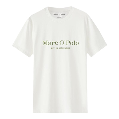Marc O'Polo/MOP 夏季新款纯棉极简字母logo印花短袖T恤男士