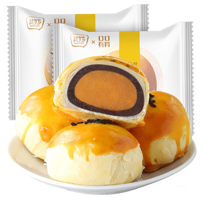 蛋黄酥面包整箱早餐雪媚娘