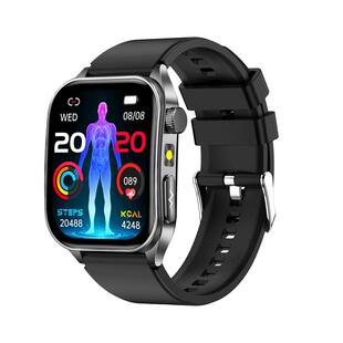 华强北智能手表男女款测血糖血压心率睡眠手表心电图血氧体温血脂尿酸远程关爱健康监测多功能运动智能手表