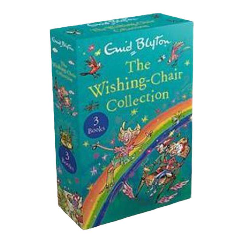 活动价 现货The Wishing Chair 3 Copy Slipcase 套装3册 许愿椅 英文原版 Enid Blyton 伊妮德·布莱顿 9781444964127