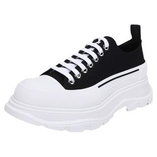 ALEXANDER MCQUEEN麦昆 男士帆布厚底运动鞋 604257 W4MV2