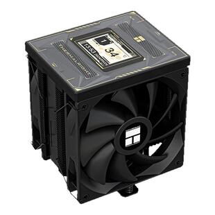 利民BA120 VISION散热器CPU风扇屏显六铜管LGA1851电脑塔式风冷