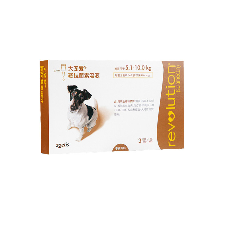大宠爱体内外一体驱虫滴剂中型犬