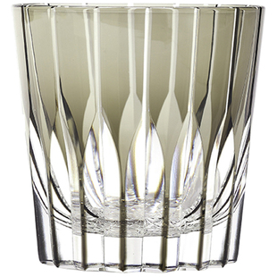 日本进口Kagami江户切子水晶玻璃威士忌洋酒杯手工星芒杯洛克杯