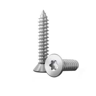 304不锈钢沉头平头内梅花防盗自攻螺丝钉螺栓M2M2.6M3M4M5mM6