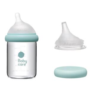babycare歪头奶瓶新生婴儿宝宝婴幼儿PPSU玻璃bbc防胀气奶瓶防呛
