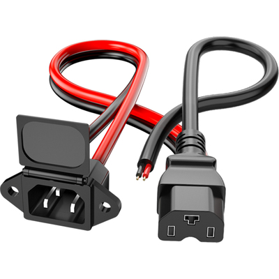 【3C认证】加粗6平方电动车插头