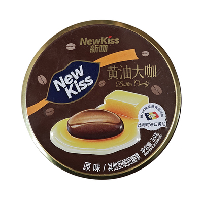 Newkiss新吻黄油咖啡糖奶脆36g罐