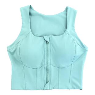 新款大码运动内衣女高强度文胸跑步防震普拉提瑜伽服健身跳绳背心