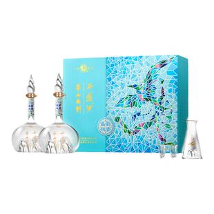 正品保真●华山论剑西凤酒52度晶彩凤香纯粮白酒送长辈500ml*2