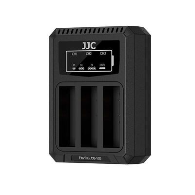 JJC适用理光DB-120电池充电器Ricoh gr4相机GRIV GR4 HDF座充配件